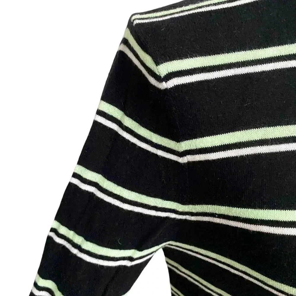 Veronica Beard Collared Button-Back Sweater Blous… - image 8